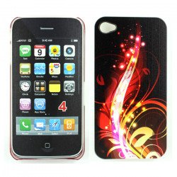 iPhone 4 4S Fire Works Design Case